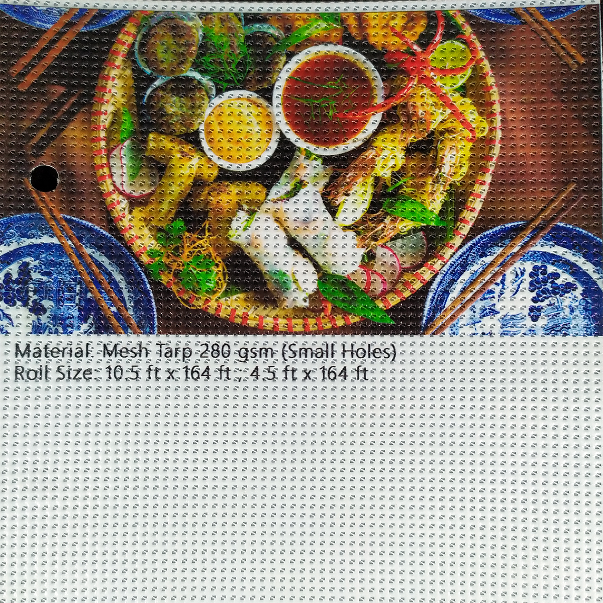 Mesh Tarp 280 gsm Small Holes