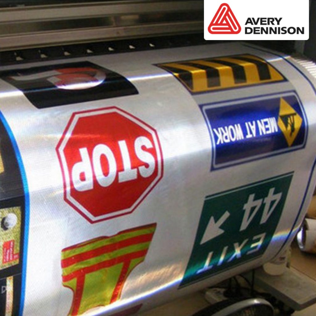 Avery EC M500 Commercial Grade Beaded Reflective Sticker - SticTac ...